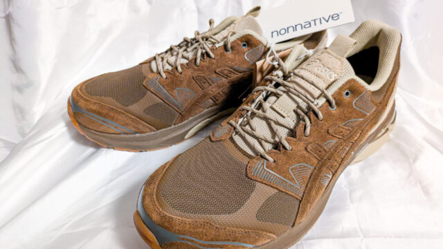 asics × nonnative GEL-TERRAIN 正面